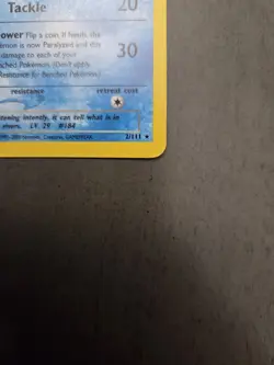 Azumarill Neo Genesis 2/111 1st Edition Holo Card Near Mint Condition - Image 4