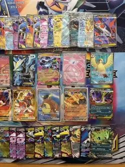 Pokemon Card Lot Full Art Alt Art Fire Mewtwo Snorlax Charizard Gengar 65 Cards - Image 2
