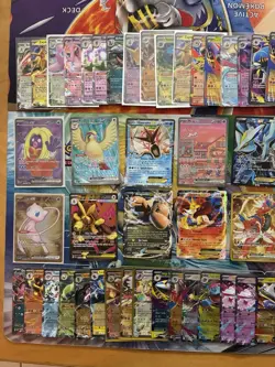 Pokemon Card Lot Full Art Alt Art Fire Mewtwo Snorlax Charizard Gengar 65 Cards - Image 3