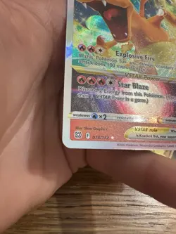 Pokemon TCG Charizard VSTAR Holo Ultra Rare Card Brilliant Stars 18/172 NM - Image 3