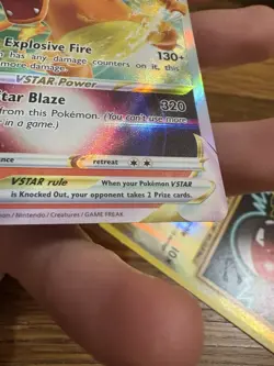 Pokemon TCG Charizard VSTAR Holo Ultra Rare Card Brilliant Stars 18/172 NM - Image 5