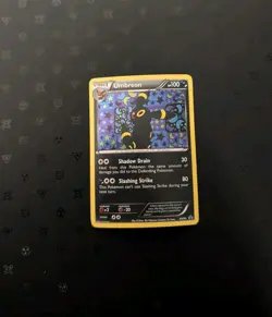 Pokemon TCG Umbreon Black White Holo Card BW93 Black Star Promo - Image 1