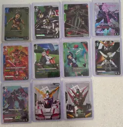 Gundam Trading Card Game: Complete Sets (C, U, R, LR) plus 11 Plus Cards - Image 2
