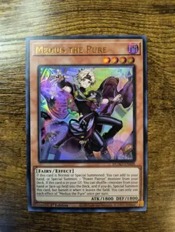 Medius the Pure Ultra Rare DUAD-EN008 Duelist Advance Yugioh - Image 1