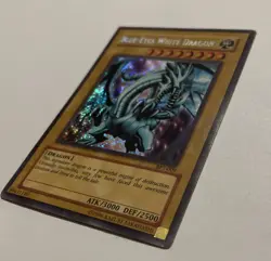 Blue-Eyes White Dragon BPT-009 - Secret Rare - Yu-Gi-Oh - Movie Promo 2002 - Image 3