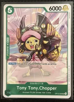 Tony Tony.Chopper OP13-030 UC One Piece Carrying On His Will Card - Image 1