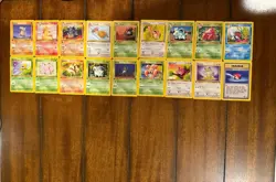 18 Card 1st Edition Jungle Pokemon TCG Lot LP/MP/HP - Image 1