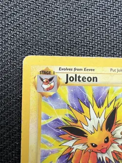 Pokemon TCG Jolteon TCG Jungle 20/64 Regular Rare Non-Holo Card HP - Image 2