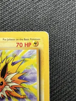 Pokemon TCG Jolteon TCG Jungle 20/64 Regular Rare Non-Holo Card HP - Image 3