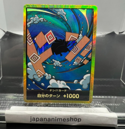 Onepiece Card DON!! Card Gold frame Jinbe don Don Japanese - Image 1