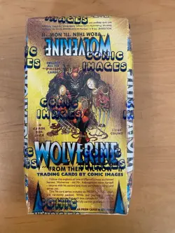 D 1992 Comic Images Wolverine "From Then Til Now" II Trading Cards Box Sealed - Image 1
