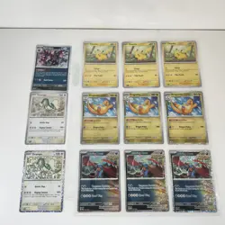 Lot of 12 Pokemon 2024 McDonalds Promo Cards Pikachu Dragonite Drampa Hydreigon - Image 1