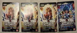 NEW Dragon Ball Super Card Game Fusion World Dual Evolution Sleeved boosterx4 - Image 1