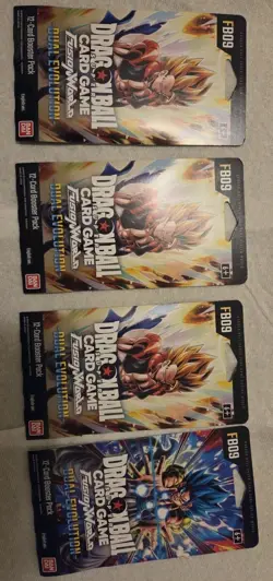 NEW Dragon Ball Super Card Game Fusion World Dual Evolution Sleeved boosterx4 - Image 3