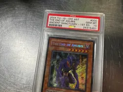 2004 Yugioh The End Of Anubis AST-000 1st Edition Secret Rare PSA 10 - Image 2