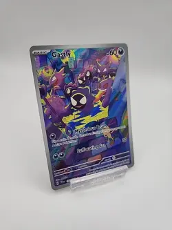 Gastly - 177/162 - Temporal Forces Illustration Rare Pokemon Card NM - Image 1