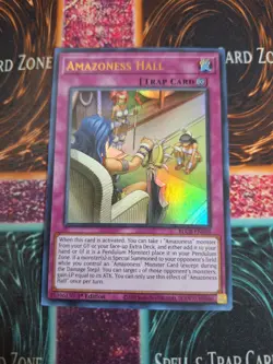 Yu-Gi-Oh! TCG Amazoness Hall BLCR-EN038 Ultra Rare 1st Edition Near Mint - Image 1