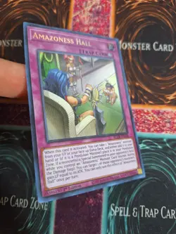 Yu-Gi-Oh! TCG Amazoness Hall BLCR-EN038 Ultra Rare 1st Edition Near Mint - Image 2