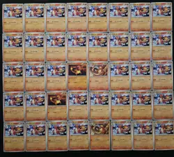 Lot 40 All Charmander Charmeleon Charizard Holo Japanese Pokemon TCG Card JL89 - Image 1