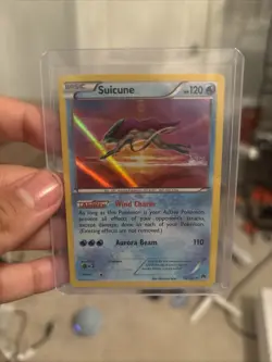 Pokemon Suicune Holo Rare Breakpoint Card 30/122 Aurora Beam 120 HP - Image 1