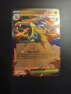 Pokemon Mega Charizard Y EX Stage 2 Holo Card 360 HP 280 Attack promo card # 30 - Image 1