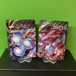 Mewtwo V-UNION [Set of 4] SWSH: Sword & Shield Promo Cards Holo NM or better - Image 2