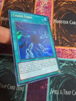 Yu-Gi-Oh! TCG Chaos Form MVP1-EN008 Ultra Rare 1st Edition Near Mint - Image 2