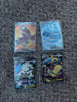 Pokemon Full Art cards lot of 4 - All cards NM/M - No duplicates - Image 1