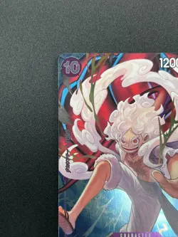 [NM] Monkey.D.Luffy ONE PIECE Card Japanese P-041 1st ANNIVERSARY Promo 8M65 - Image 4