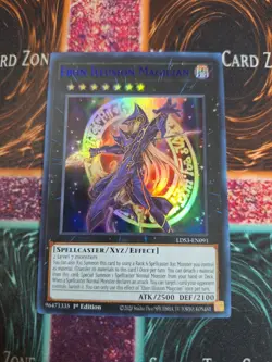 Yu-Gi-Oh! Ebon Illusion Magician LDS3-EN091 Blue Ultra Rare 1st Edition NM a1/ - Image 1