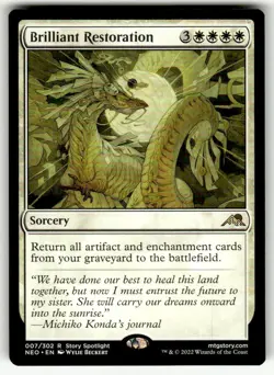 Kamigawa: Neon Dynasty Brilliant Restoration Expansion/Rare - Image 1