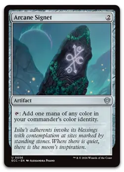 Arcane Signet (0056) #56 (NM) ECC Magic MTG - Image 1