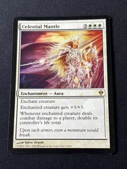 Celestial Mantle (Zendikar) - Lightly Played (LP) - Magic the Gathering - MTG - Image 1