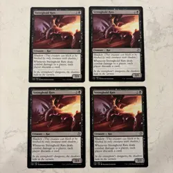 Magic the Gathering MTG Stronghold Rats Play Set Of 4 - Image 1
