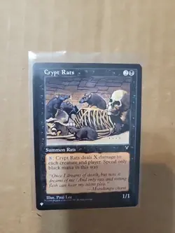 1x Crypt Rats - The List Reprints (LIST) Magic the Gathering MTG - Image 1