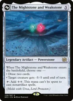 Magic The Gathering - The Mightstone and Weakstone - The Brothers' War - Image 1