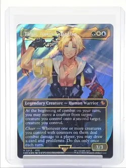 TIDUS YUNA'S GUARDIAN 2025 MTG FINAL FANTASY MYTHIC RARE FOIL 3/3 Q1816 - Image 1