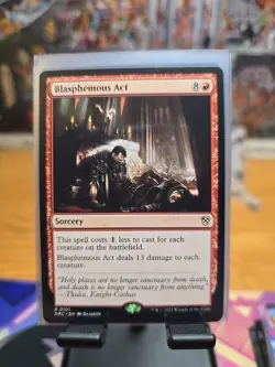 NM Blasphemous Act, MTG, Aetherdrift Commander, Magic the Gathering, 101 - Image 1