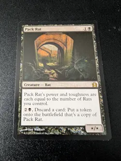 MTG Magic the Gathering Pack Rat (73/286) Return to Ravnica LP - Image 1