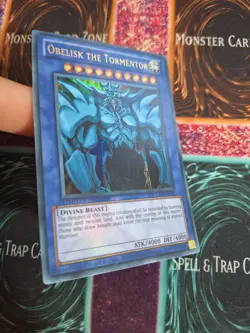 Yu-Gi-Oh! Obelisk the Tormentor YGLD-ENG02 Limited Ultra Rare NM/LP a1/ - Image 2