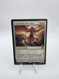 MTG - Angel of the Dire Hour - Commander 2014 - NM, English Magic FLAT RATE SHIP - Image 1