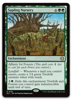 Sapling Nursery #192 (NM) ECL Magic MTG - Image 1