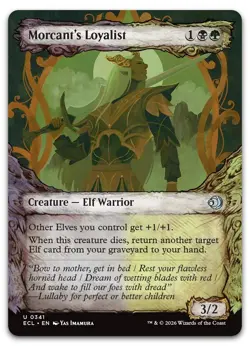 Morcant's Loyalist (Showcase) #341 (NM) ECL Magic MTG - Image 1