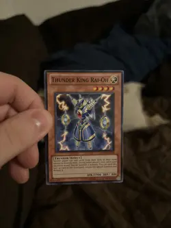 Yugioh Thunder King Rai-Oh RYMP-EN074 Common NM MINT EDISON - Image 1