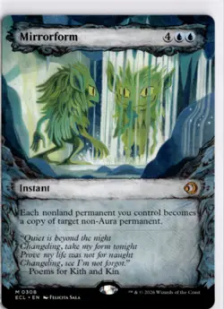 MTG ECL *Non-Foil Mirrorform (Showcase) 308 R NM Lorwyn Eclipsed NR - Image 1