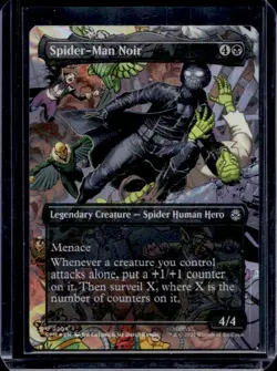 2025 Magic MTG Marvel's Spider-Man Noir Foil Uncommon #0067 - Image 1
