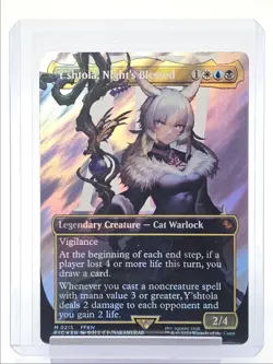 Y'SHTOLA, NIGHT'S BLESSED 2025 MTG FINAL FANTASY MYTHIC RARE FOIL 2/4 Q1816 - Image 1