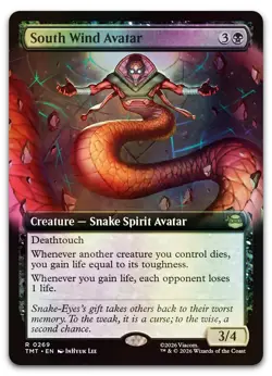 South Wind Avatar (Extended Art) #269 (Foil) (NM) TMT Magic MTG - Image 1
