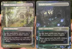 Temple Garden Showcase MTG Lorwyn Eclipsed Hand Painted Full Altered Art Tentz - Image 1