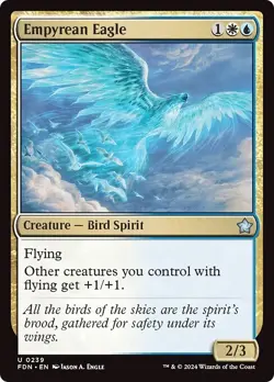 EMPYREAN EAGLE x4 mtg NM-M Foundations 4 Unc - Image 1